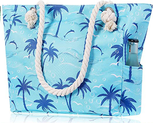 Blue palm tree
