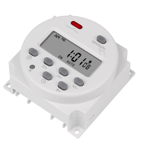 CN101S 1 secondo intervallo 12V 24V 110V 220V digitale LED Timer interruttore 7 giorni settimanale programmabile relè programmatore - Product Image 2