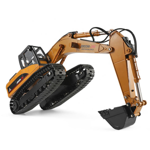 Wltoys 16800 1/16 2.4g電気シミュレーション合金掘削機ライトサウンドリモコン建設車モデルおもちゃRc掘削機