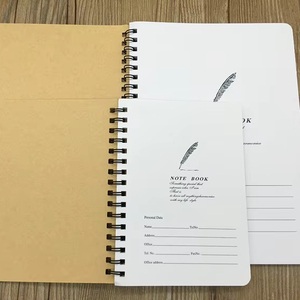 Custom A5 B5 Hard Cover <strong>With</strong> Printed Spiral <strong>Notebook</strong> Cover Logo Diary Planner Coil <strong>Notebook</strong> B6 Promotion Schedule <strong>Notebook</strong> <strong>Print</strong> - Product Image 1