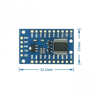 PCF8575 IO Expander Modul I2C bis 16 IO Integrierte Schaltkreise für Arduino