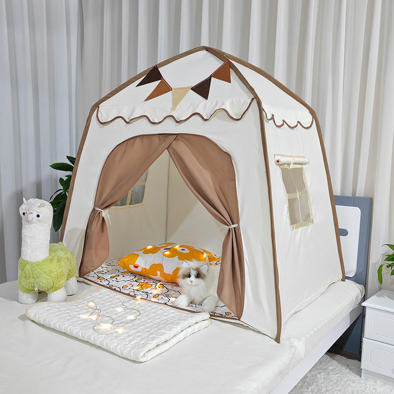 Café crémeux-tente unique