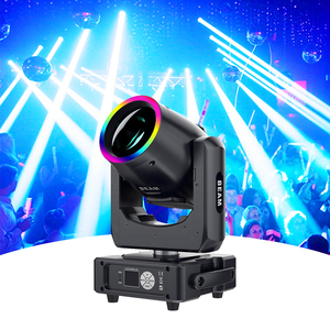 Luce mobile a fascio affilato 230 7R può mettere in scena apparecchiature di illuminazione con Display a colori Touch <span class=keywords><strong>LCD</strong></span> Menu e luce a <span class=keywords><strong>LED</strong></span> Cabeza