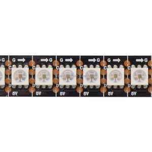 Individuell RGB-adressierbares Pixel APA102C LED-Licht leiste SK9822 30 60 144led/m 5050 RGB Voll farbiges flexibles Streifen licht DC 5V - Product Image 2