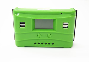 10 A Solarladeregler PWM-Regler mit LCD-Display und 4 USB-Grünregler - Product Image 3