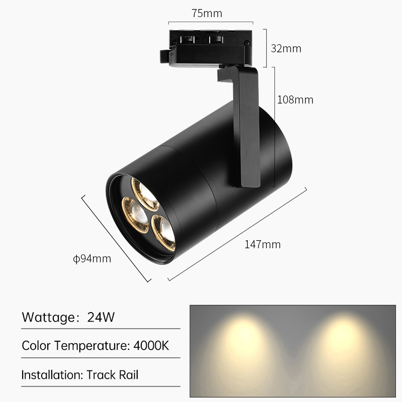 24W-4000K-TRACK