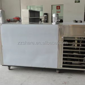 Máquina para hacer hielo industrial Máquina para hacer cubos de bloques de hielo en contenedor a la venta
