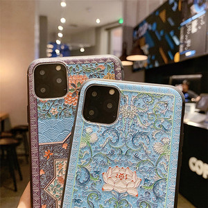 エレガントな中国の伝統的な縁起の良い雲帝国の宮殿スタイルの携帯電話ケースカバーiphone 13 11 pro max xs xr 7 8 plus - Product Image 5