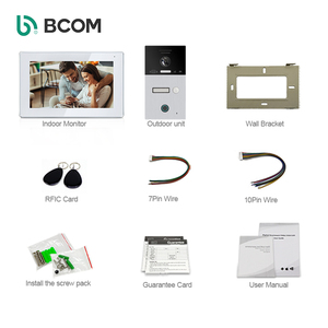 Умная система контроля доступа Bcomtech, дверной звонок, камера Tuya, умный беспроводной дверной звонок, система открывания дверей, для виллы - Product Image 5
