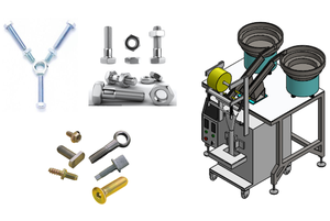 Máquina de embalaje de piezas pequeñas de alta calidad, equipo de combinación, arandela de tuerca de tornillo, conteo de uñas, clasificación, bolsita, empaquetada - Product Image 3