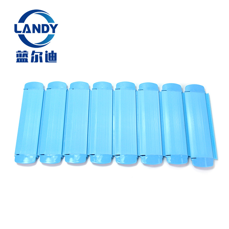 Sky-blue PC Solid Pool Cover