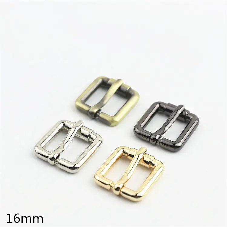 16MM Handbag Hardware Pin Buckle Belt buckle Straps For Backpack Pin Decorative Alloy Day Button Strap Adjusting Buckle Fitting