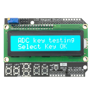 10PCS <strong>1602</strong> <strong>LCD</strong> display module <strong>Keypad</strong> <strong>Shield</strong> Duemilanove 16*2 LCD1602