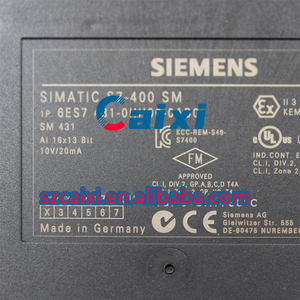 SIMATIC S7-400アナログ入力モジュール6ES7431-0HH00-0AB0 PLCモジュール6ES74310H000AB0 - Product Image 4