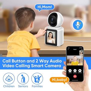 WIFI <strong>IP</strong> <strong>Camera</strong> Video Call Security IR Vision HD TF Audio <strong>with</strong> 2.8 Inch Screen Display Type-C Connection - Product Image 2