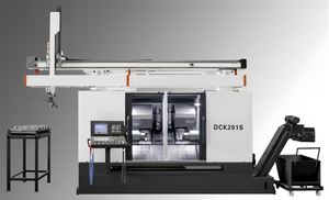 Bidirektion ales Hochleistungs-CNC-Drehmaschine system SCK104S mit spezieller Programmierung für industrielle Anwendungen - Product Image 5