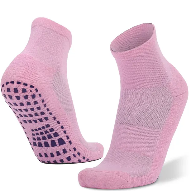 Chaussettes antidérapantes pour enfant, socquettes de Sport pour hommes et femmes avec Logo personnalisé, vente en gros