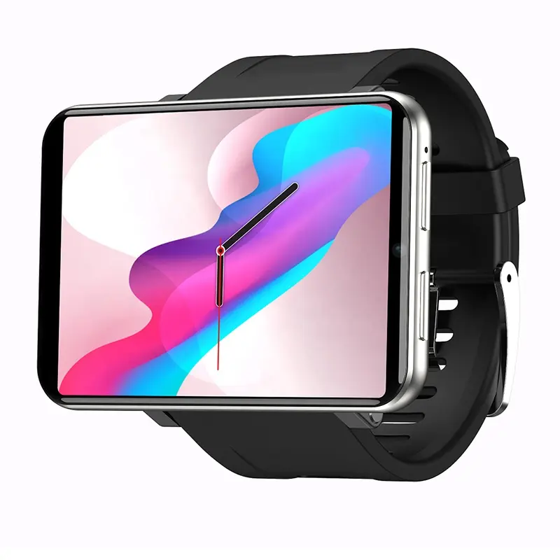 DM100 2.86 inç Gps konumlandırma Reloj akıllı saat Video çağrı Nano Sim spor modu su geçirmez Smartwatch