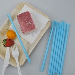 100% 可堆肥生物降解多彩环保PLA勺子非塑料饮用酒吧吸管 - Product Image 6