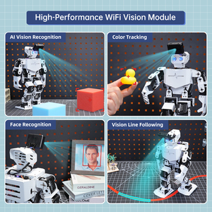 Hiwonder Tonybot Arduino Scratch Python Programmier sensor Expansion Walking AI Humanoid ESP32 Roboter für Bildung