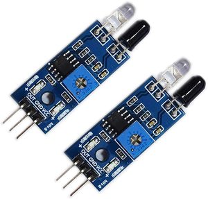 Infrarot-Sender und -Empfänger Diode Hindernis Infrarot 360 Grad IR-Sensor Vermeidung IR-Infrarot-Sensormodul - Product Image 2