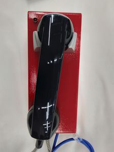 VOIP Sip KNTECH KNZD-28红色工业桌面电话坚固金属热线对讲机热线SOS防风雨IP55电话金属 - Product Image 3