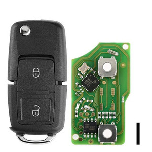 5pcs/lot XHORSE XKB501EN XKB508EN Wire <strong>Remote</strong> <strong>Key</strong> 2/3 Buttons for Volk-swagen B5 Type for VVDI2, VVDI <strong>Key</strong> Tool - Product Image 4