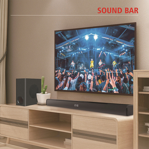Samtronic-Barra de sonido para TV, sistema de sonido para cine en casa, altavoz inalámbrico con soporte óptico AUX Coaxial, Subwoofer, 120W, 2,1 - Product Image 6