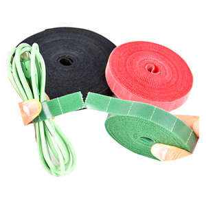 Sujetador autoadhesivo de doble cara personalizado espalda con espalda gancho y bridas para cables de bucle pueden ser fáciles de rasgar a mano - Product Image 1