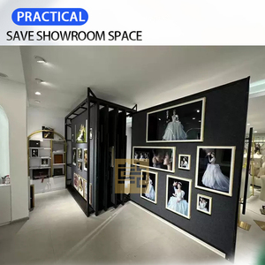 Tùy chỉnh trượt đẩy kéo vải giá treo bức tranh tác phẩm nghệ thuật hiển thị đứng Nhà cung cấp Trung Quốc của showroom hiển thị - Product Image 3