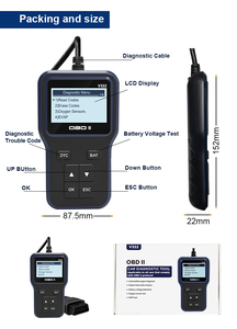 ELM327 OBD11 Automotive Car Diagnostic Tools Factory Outlet Obd/eobd Engine Code Reader V1.5 OBD - Product Image 3