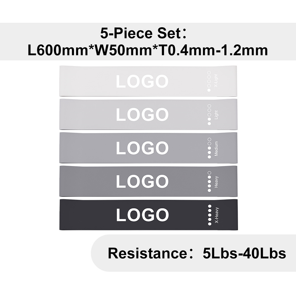 Gradient-Gray 5Pcs Set