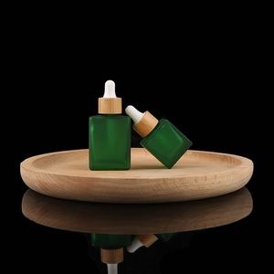 Tùy chỉnh màu sắc và logo <span class=keywords><strong>15ml</strong></span> tinh dầu thủy tinh nhỏ giọt chai tre mỹ phẩm chai với nắp tre - Product Image 6