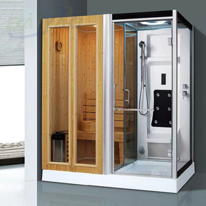 Modern Design Dry/Wet Sauna with Shower and Steam Room, Featuring <strong>Advanced</strong> Back Massage <strong>System</strong> - Product Image 4