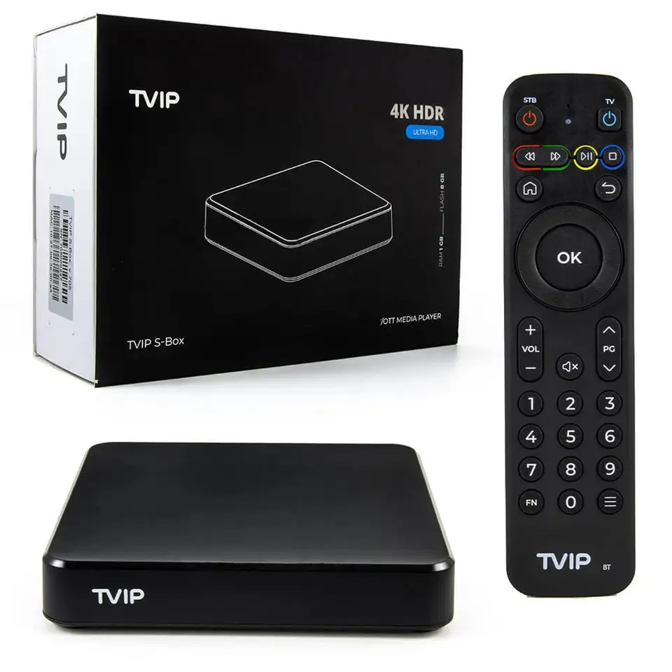 TVIP 705 605 4K mit Dual-WLAN-Box IPTV 4K HEVC HD tvip705 Android 11 Multimedia iptv Streamer TV-Box Schweden Italien Arabisch