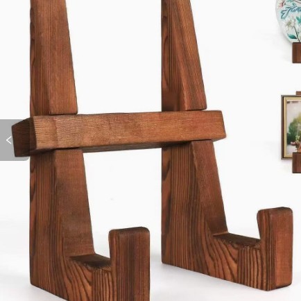 Travesaños de madera de pino carbonizados