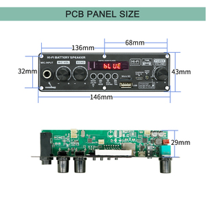 Hot-selling <strong>bluetooth</strong> <strong>Audio</strong> Amplifier Board Trolley Speaker Mp3 <strong>bluetooth</strong> Decoder Module - Product Image 2