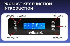 Controlador de temperatura de pantalla táctil de humedad de termostato Digital de estilo Popular para equipos de prueba - Product Image 2