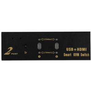VCOM HDMI 1.4V台式KVM切换器2pc USB 2.0鼠标键盘监视器4K HDMI KVM切换器带红外控制器 - Product Image 5