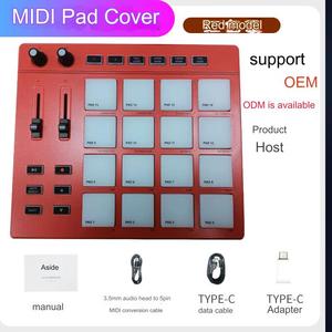 Индивидуальный логотип MIDI Контроллер электронная музыка куб MIDI Pad портативный DJ Music RGB Ranger контроллер клавиатуры