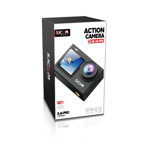 SJCAM กล้องแอคชั่นแคม SJ6PRO มองเห็นได้ในที่มืดมากป้องกันการสั่นสะเทือนกันน้ำกล้อง WiFi กล้องสองหน้าจอ4K 60FPS canor R 100ใหม่ - Product Image 5