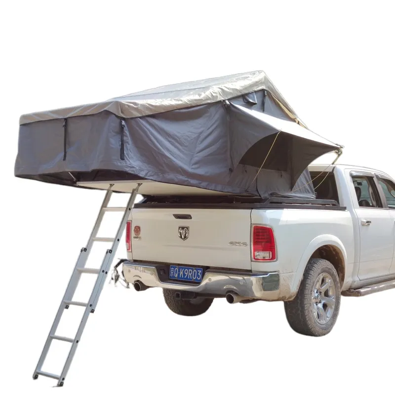 Tenda da tetto per auto da campeggio da viaggio OEM soft Shell 4x4 tenda da tetto per attrezzature da esterno per tenda da auto universale