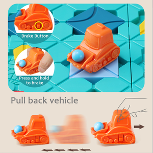 lernspielzeug Fertigkeiten aufbauen Herausforderungen intelligentes Logikbrett-Spielzeug Gehirn-Teaser Rätsel-Spielzeug - Product Image 5