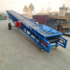 Transportador de cinta móvil reversible Carga de bolsas de 50kg Descarga para contenedores de 20 40 45 pies Hecho de caucho duradero - Product Image 2
