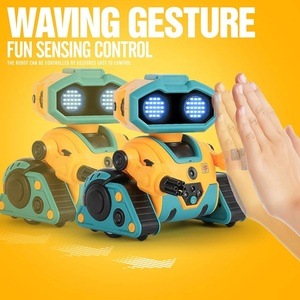 Intelligenter multifunktion aler RC-Roboter Toy Touch-Sensing 2.4G Fernbedienung programmierung Interaktiver Roboter mit Lichtsc haltung - Product Image 4