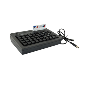 USB-und PS/2-Schnittstelle MSR 50 Tasten ohne Batterie programmierung POS-Tastatur mit Magnetst reifen karte KB50M - Product Image 5