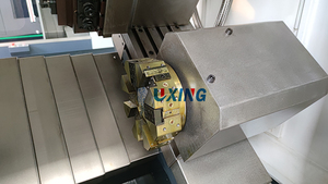 Inclinación de la cama con eje C en herramientas de auto Centro de torneado y fresado cnc máquina de torno CK46D-8 - Product Image 6