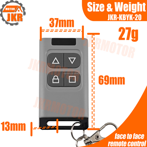 433MHz controllo porta di sicurezza auto stile RF telecomando con controllo efficiente e codice funzione di clonazione per il controllo degli accessi - Product Image 5