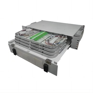 FTTH ODF 1U Fiber Optic Distribution Frame <strong>Patch</strong> <strong>Panel</strong> 19 21 Inch for Support 8 Splice Trays - Product Image 5