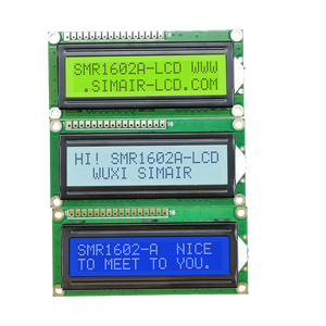 Carattere Lcd 1602a modulo dispositivo di visualizzazione dello schermo LCD COB giallo verde 16x2 16x2 linee 2.62 pollici 6800 8-bit/4-bit parallelo 3.3/5V - Product Image 1